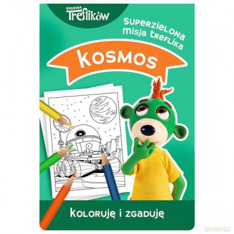 Superzielona misja Treflika. Koloruję i zgaduję. Peleryny i mundury 43072