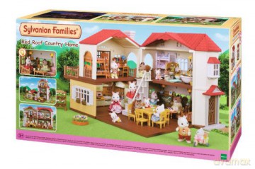 SYLVANIAN Domek wiejski z czerwonym dachem 05480 [FIGURKA]