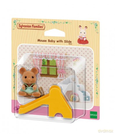 SYLVANIAN Dziecko Myszka ze ślizgawką 04562 [FIGURKA]