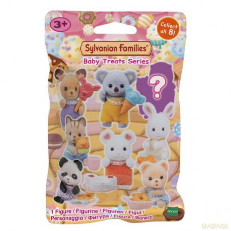 Sylvanian Families do kolekcjonowania Seria 8 Małe łasuchy Torebki niespodzianki 056486 [FIGURKA]