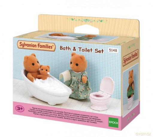 SYLVANIAN Łazienka z toaletą 5148 [FIGURKA]