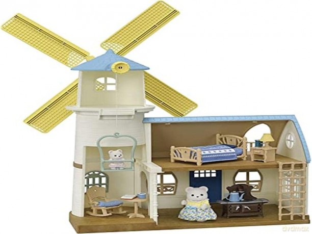 SYLVANIAN Młyn z niebieskim dachem 5630 [FIGURKA]