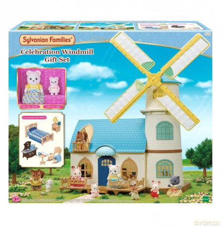 SYLVANIAN Młyn z niebieskim dachem 5630 [FIGURKA]