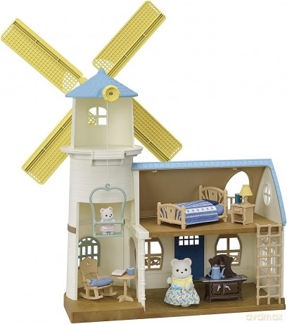 SYLVANIAN Młyn z niebieskim dachem 5630 [FIGURKA]