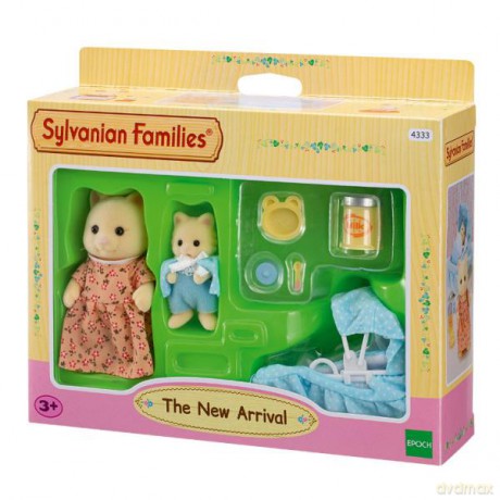 SYLVANIAN Noworodek z mamą i wyprawką 05433 [FIGURKA]