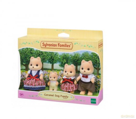 SYLVANIAN Rodzina Psów Karmelowych 5459 [FIGURKA]