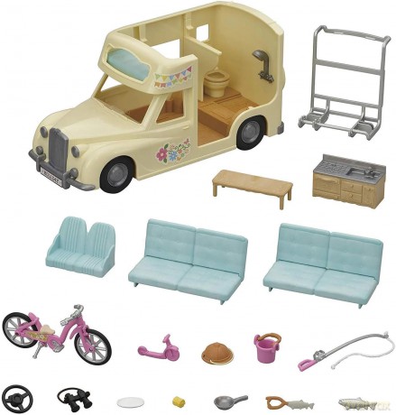 SYLVANIAN Samochód kempingowy 05454 [FIGURKA]