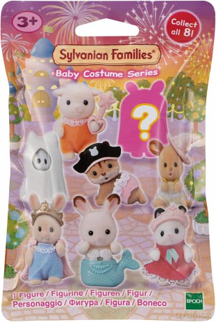 SYLVANIAN Torebki niespodzianki. Przyjęcie kostiumowe6 5544 [FIGURKA]
