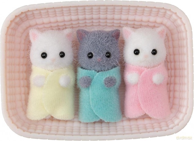 SYLVANIAN Trojaczki perskich kotków 5458 [FIGURKA]