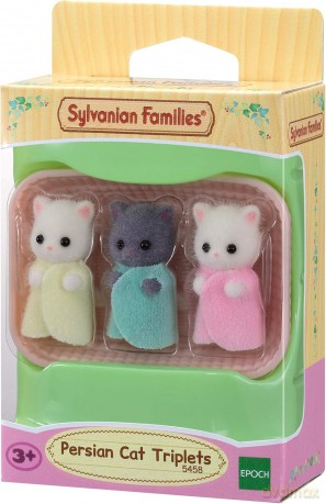 SYLVANIAN Trojaczki perskich kotków 5458 [FIGURKA]