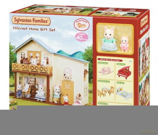 SYLVANIAN Wiejski domek z niebieskim dachem 5343 [FIGURKA]