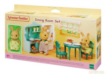 SYLVANIAN Zestaw jadalnia z figurką 5378 [FIGURKA]