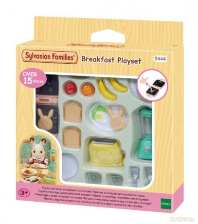 SYLVANIAN Zestaw śniadaniowy z tosterem 5444 [FIGURKA]