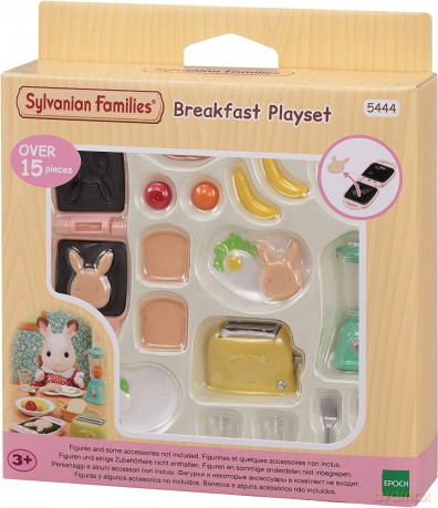 SYLVANIAN Zestaw śniadaniowy z tosterem 5444 [FIGURKA]