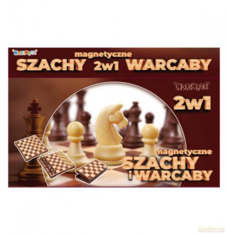 Szachy - warcaby magnetyczne 5190 [GRA]