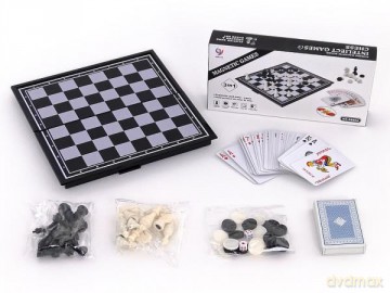 Szachy gra 3w1 493643 [GRA]