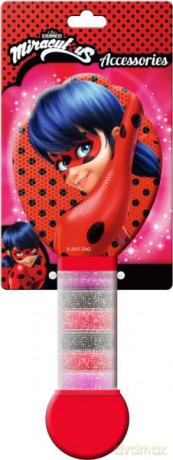 Szczotka do włosów 21x6,5 cm Ladybug KELB017 Kids Euroswan