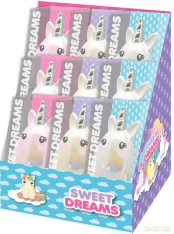 Szczotka do włosów 7x11,5x4,5 cm Sweet Dreams KL10871 Kids Euroswan mix