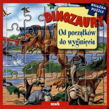 Dinozaury Od Początków Do Wyginięcia Książka Puzzle (twarda) [KSIĄŻKA]