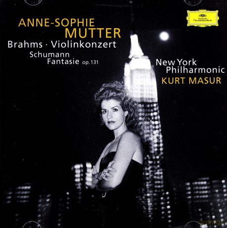 Anne Sophie Mutter: Brahms Vln.Concerto [CD]