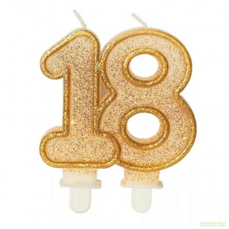 Świeczka urodzinowa "18" SF-057-18