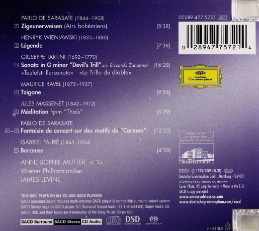 Anne Sophie Mutter: Carmen Fantasie [SACD]
