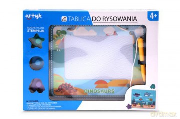 Tablica do rysowania z rysikiem Dinozaury 125768