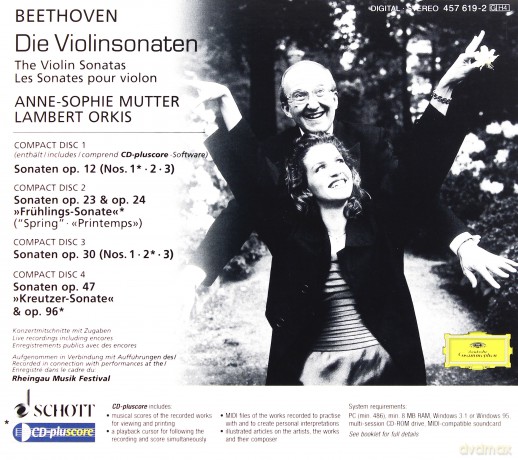 Anne Sophie Mutter: Complete Violin Sonatas [4CD]