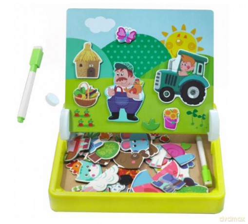Tablica magnetyczna Farma 490404 układanka, puzzle