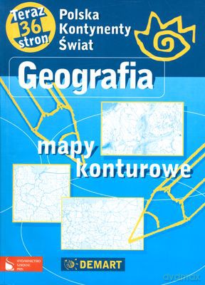 Geografia Mapy Konturowe [KSIĄŻKA]