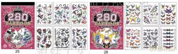 Tatuaże zestaw tatuaż Z6448 mix