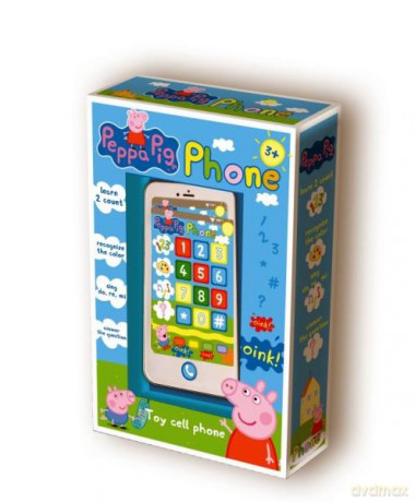 Telefon edukacyjny język polski Peppa