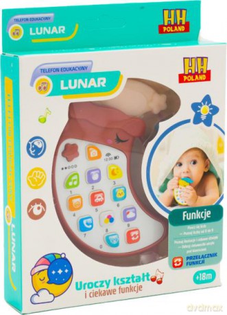 Telefon edukacyjny Lunar 61905