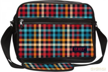 Torba na ramię w kratkę Street Chequered Pattern 7 SB-02