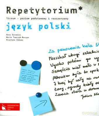 Język Polski Repetytorium Liceum Poziom Podstawowy I Rozszerzony [KSIĄŻKA]
