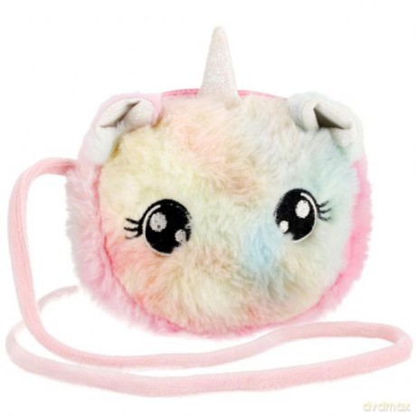 Torebka na ramię plusz Unicorn L 14 481522 STK