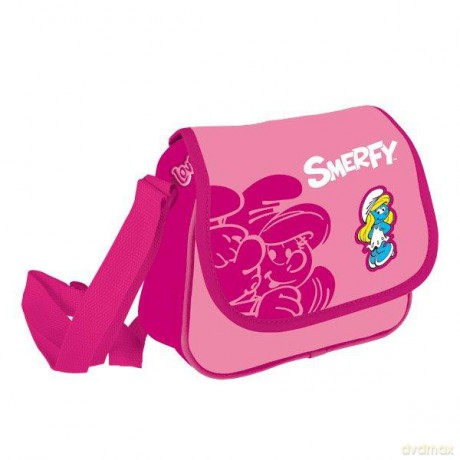 Torebka na ramię Smerfy pink STK39-07