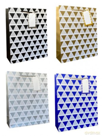 Torebka prezentowa 932A 30x39x12 cm mix