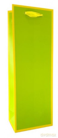 Torebka prezentowa butelka 8813D 12x35x10 cm,