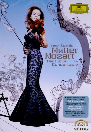 Anne Sophie Mutter: Mozart:Violin Concertos [2DVD]