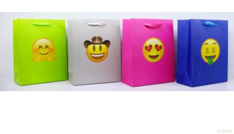 Torebka prezentowa emotki 8952A 31x42x12 cm,