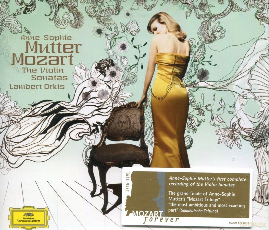Anne Sophie Mutter: Mozart:Violin Sonatas [4CD]