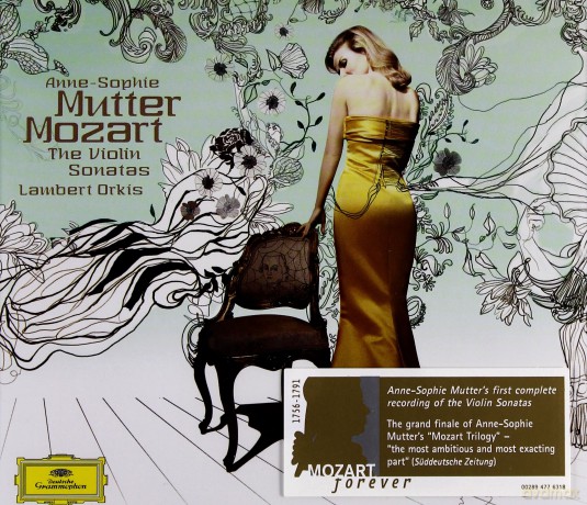 Anne Sophie Mutter: Mozart:Violin Sonatas [4CD]