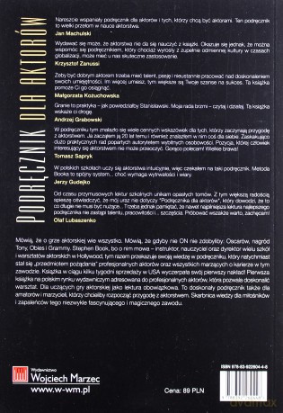 Podręcznik Dla Aktorów - Stephen Book [KSIĄŻKA]