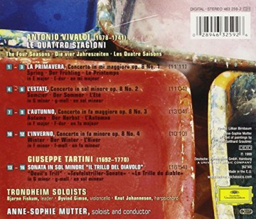 Anne Sophie Mutter: Vivaldi: Four Seasons [CD]
