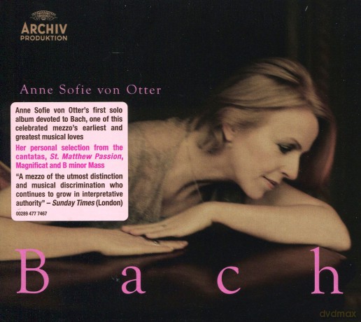Anne Sofie Von Otter: Bach:Arias (digipack) [CD]