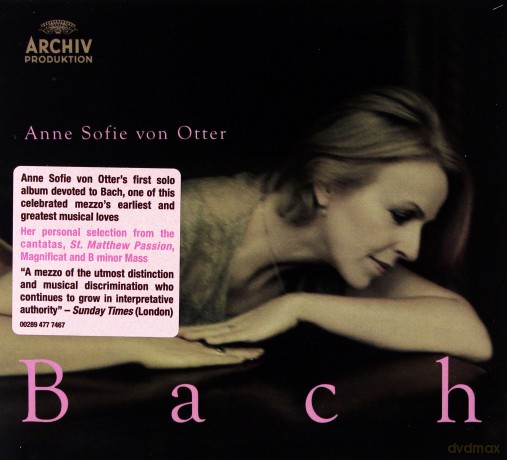 Anne Sofie Von Otter: Bach:Arias (digipack) [CD]