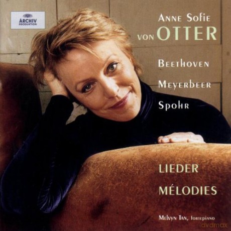 Anne Sophie Von Otter: Beethoven, Spohr: Lieder Melodies [CD]