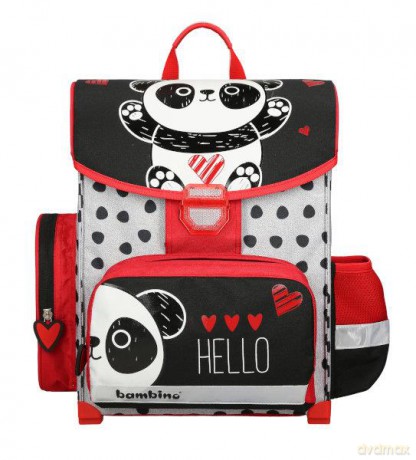 Tornister szkolny premium Panda bambino