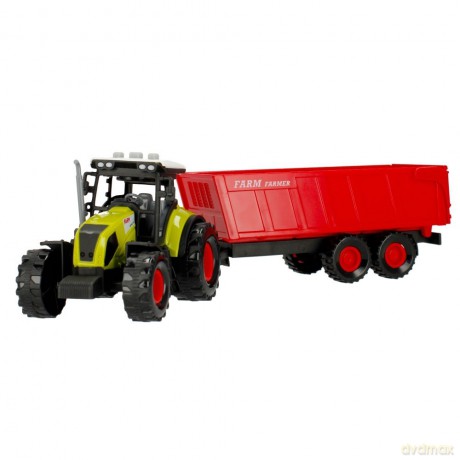 Traktor z akcesoriami baterie + oświetlenie Moje Ranczo 39x12x13 487471